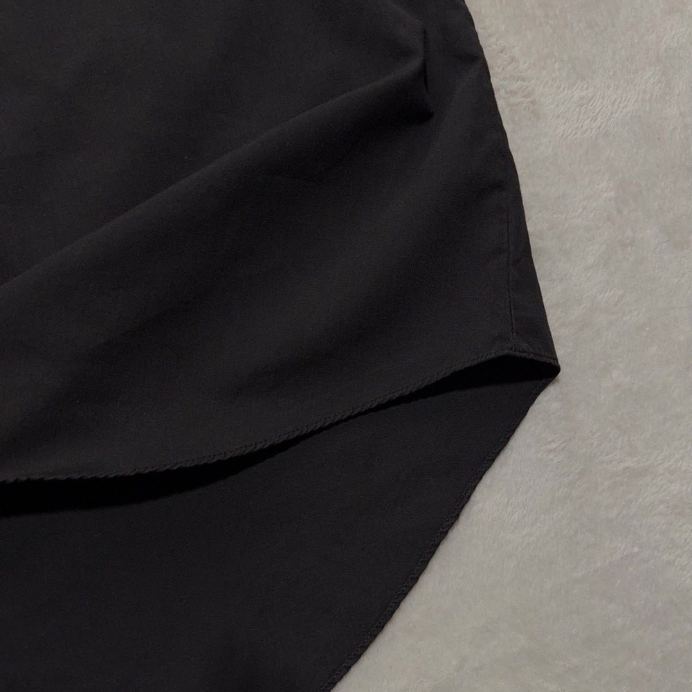 Vintage Ely Cattleman Black Pearl Snap Western Short Sleeve Button Up 2XL 18 - Picture 6 of 12